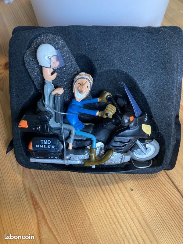 Figurine Joe Bar Team - Paul Posichon Sur Honda Goldwing Taxi - Occasion