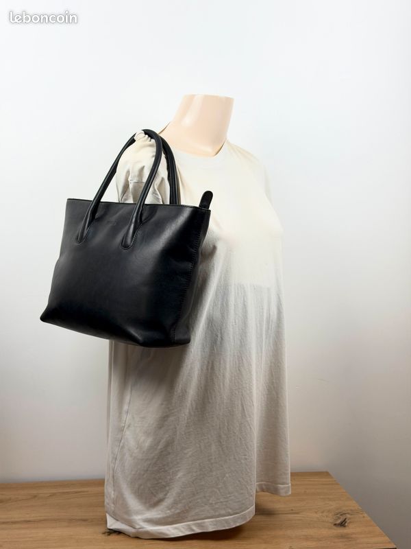 401 - Sac à main – Furla Vintage Cabas - cuir noir (image 10)