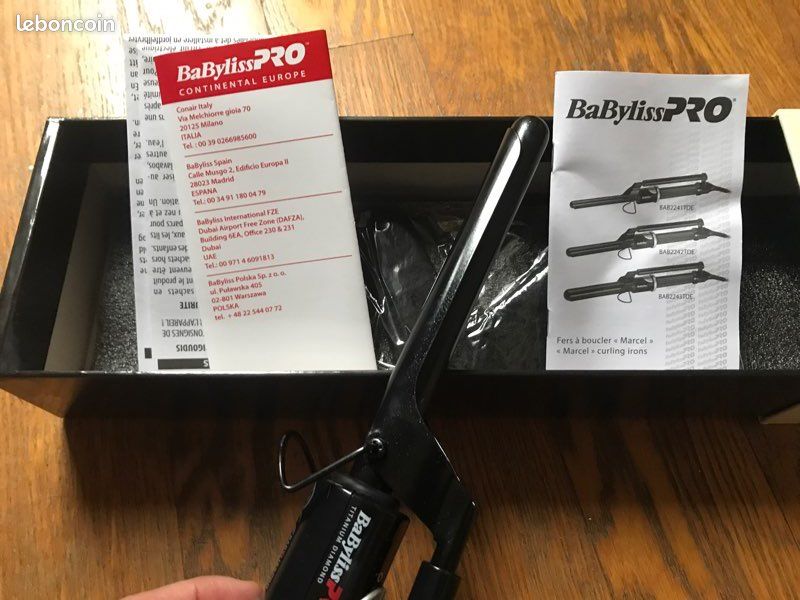 Fer à boucler de chez Babyliss Pro Ferro Marcel 16mm BAB2241TDE