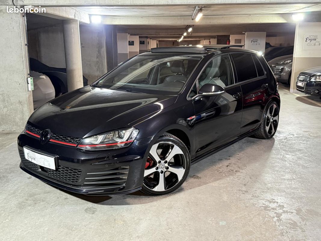 VOLKSWAGEN GOLF 7 VII GTI 2.0L TSI 220 - DSG 6 - 1ère main / Faible Kms (image 1)