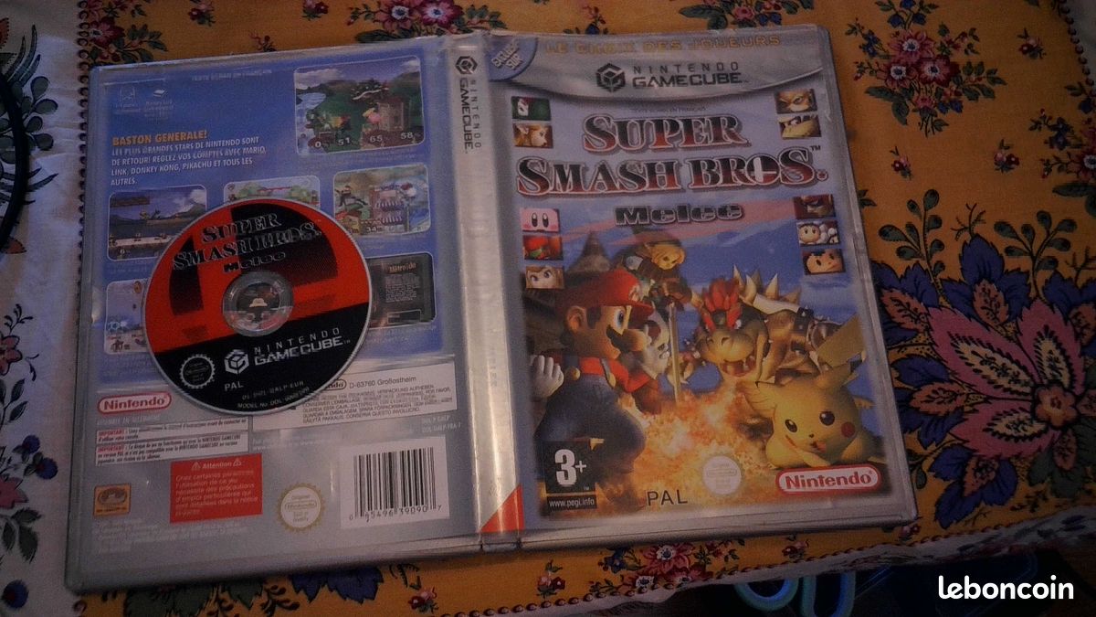 Jeu Super Smash Bros Melee - Gamecube Game Cube (image 1)