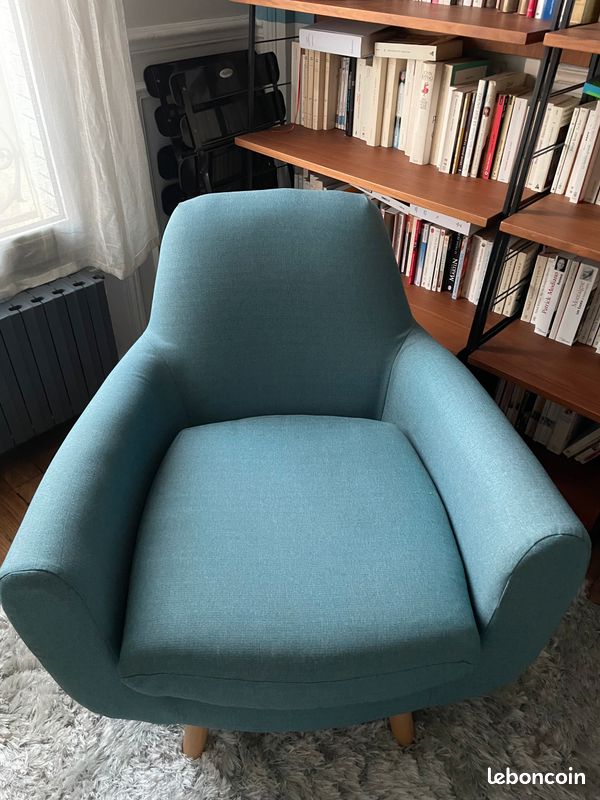 Fauteuil Jonah Made bleu (image 2)