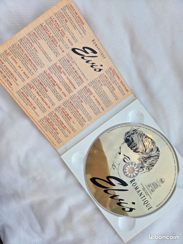 CD Elvis Presley Romantique - 25 titres (image 2)