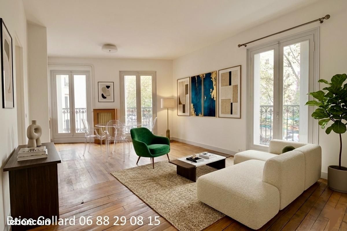 Appartement 3 pièces 59 m² · à Paris · 59 m² · 495 000 €
