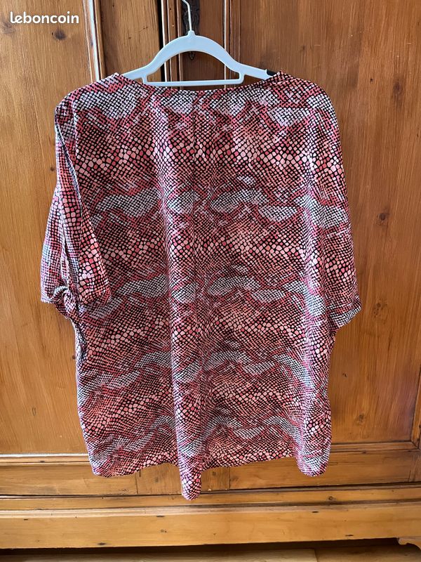 Très joli haut/chemise rose Msmode taille 48 (image 4)
