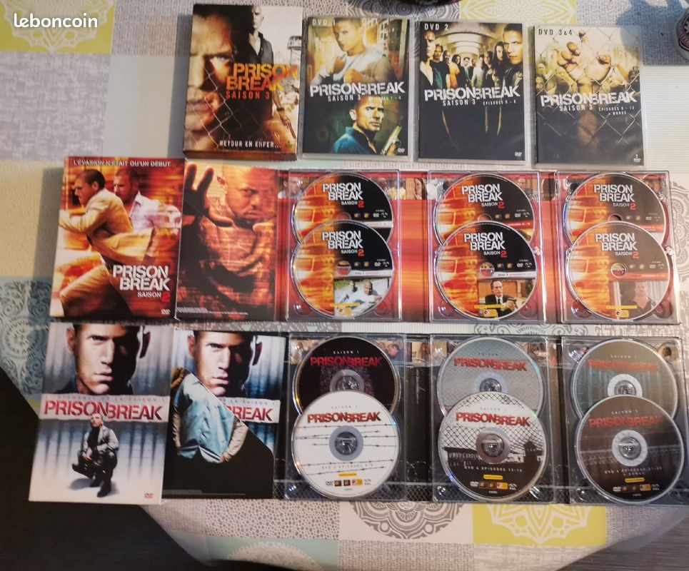 Vend 3 saison de prison break en état très bon (image 2)