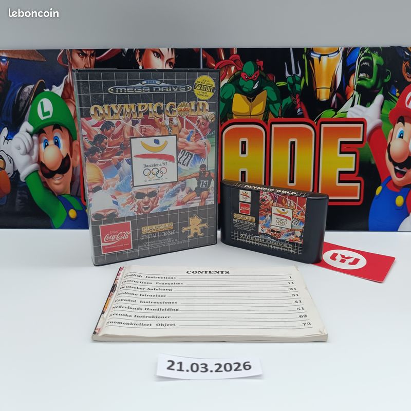 Jeux sega olympic gold - Jeux vidéo