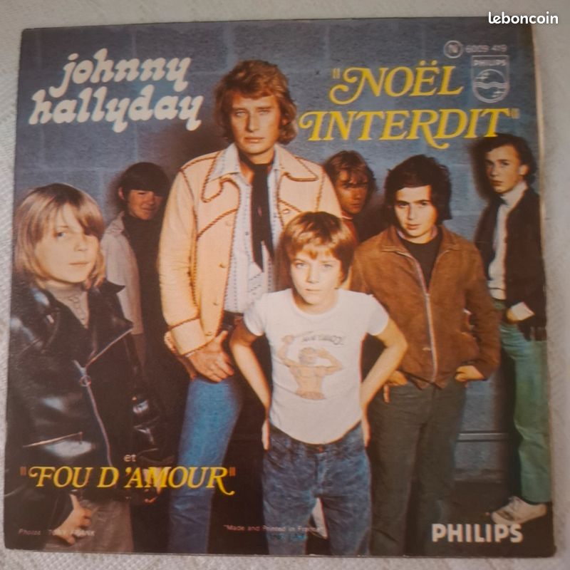 Johnny Hallyday 2 vinyles 45 tours (image 5)