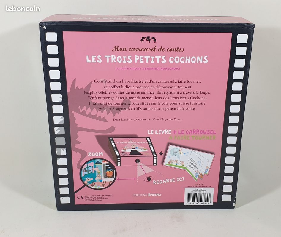 Les trois petits cochons mon carrousel de contes (image 3)
