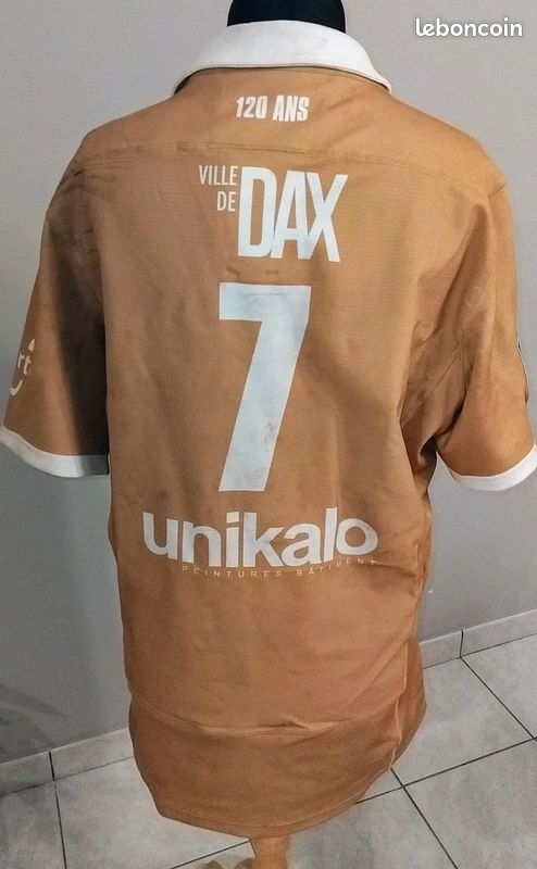 Maillot Us Dax Rugby Landes porté saison 2024 2025 - Sport & Plein air