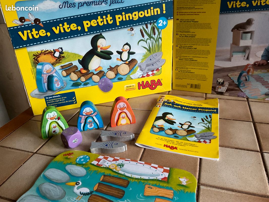 Haba - Vite, vite, petit Pingouin - Mes Premiers Jeux (image 4)