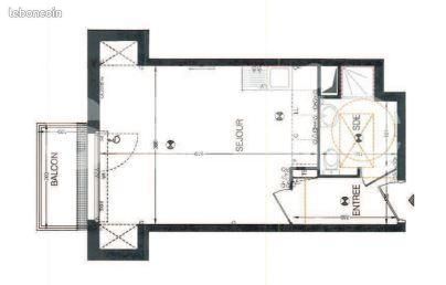 Studio 1 pièce 27 m²