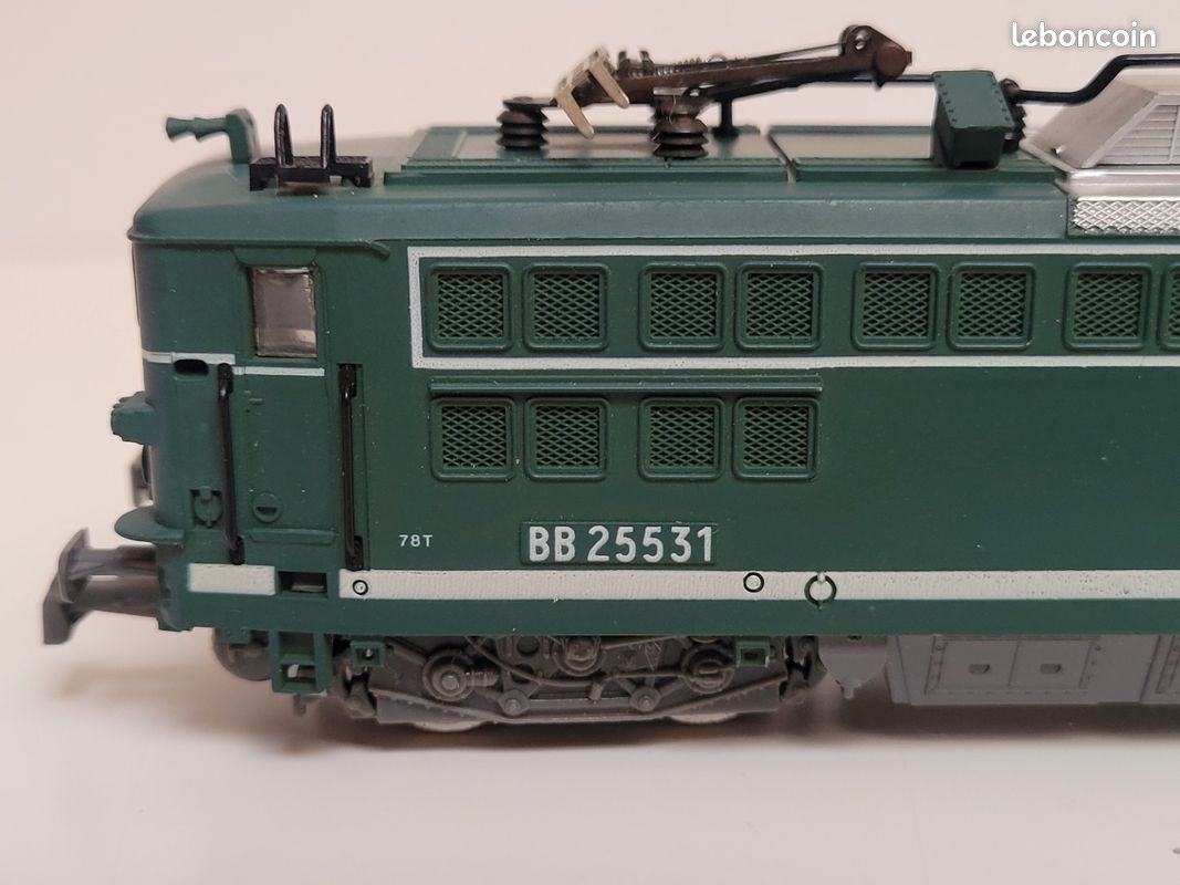 Locomotive électrique Jouef 8362 HO BB 25531 – Éclairage Inversé, En Boîte