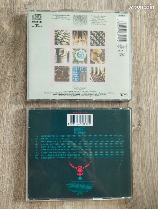 Lot 2 cd The Alan Parsons Project (image 2)