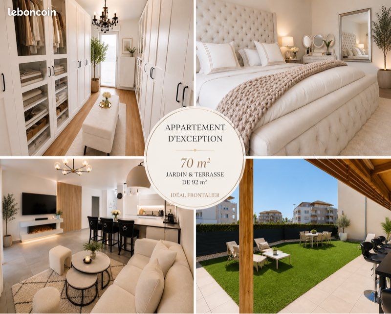 Appartement 4 pièces 70 m² · à Ville-la-Grand · 70 m² · 399 000 €