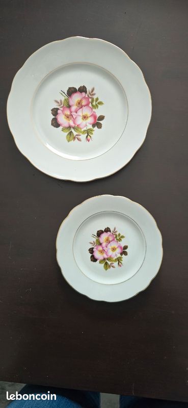 Superbe Service de Table en Porcelaine Curti Lugano – Décor Floral (image 5)