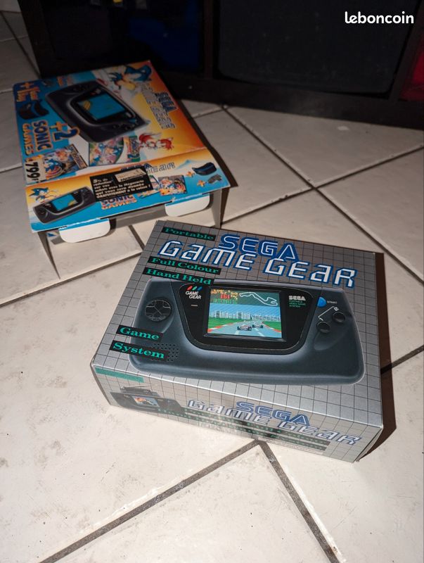 Console SEGA Game Gear – Pack Complet Avec 4 Jeux – Boîte D'origine, Occasion