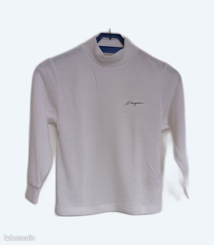 Jeune pull décontracté Noir et Blanc / 7ans