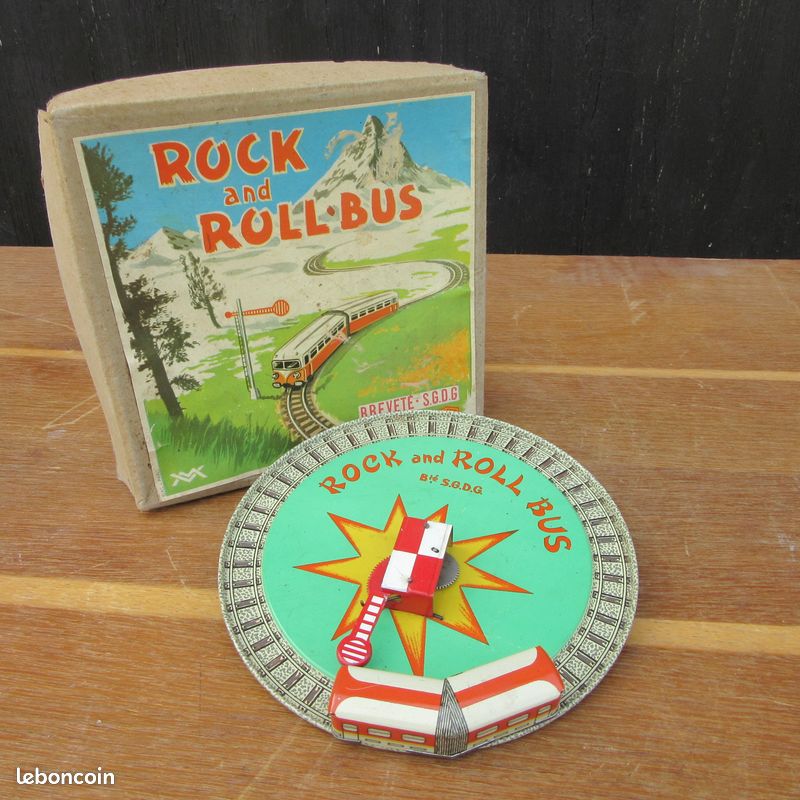 JOUET ANCIEN EN tole peint C.1920 Tin Toy Gunthermann ? Fernand Martin