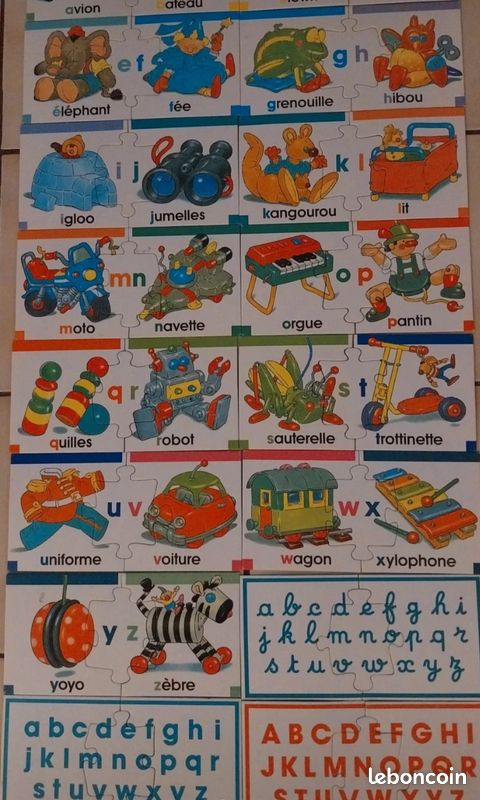 Domino puzzle - Lettres en ribambelle (image 4)