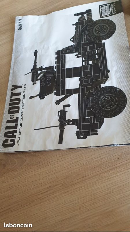 Mega Bloks Call Of Duty – Base D’Artillerie VAB – 06817 – Neuf Scellé