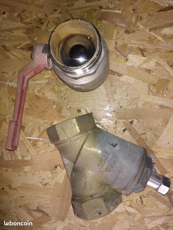 Filtre laiton et vanne m f laiton en 2 pouces (image 3)