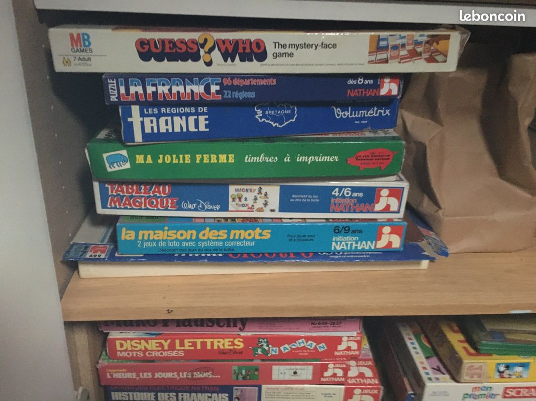 Boîtes de jeux des années 1970/1980 (image 2)