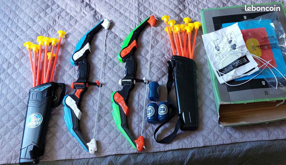 Arc de tir à l'arc / Kit complet Ensemble Arc + 12 Flèches