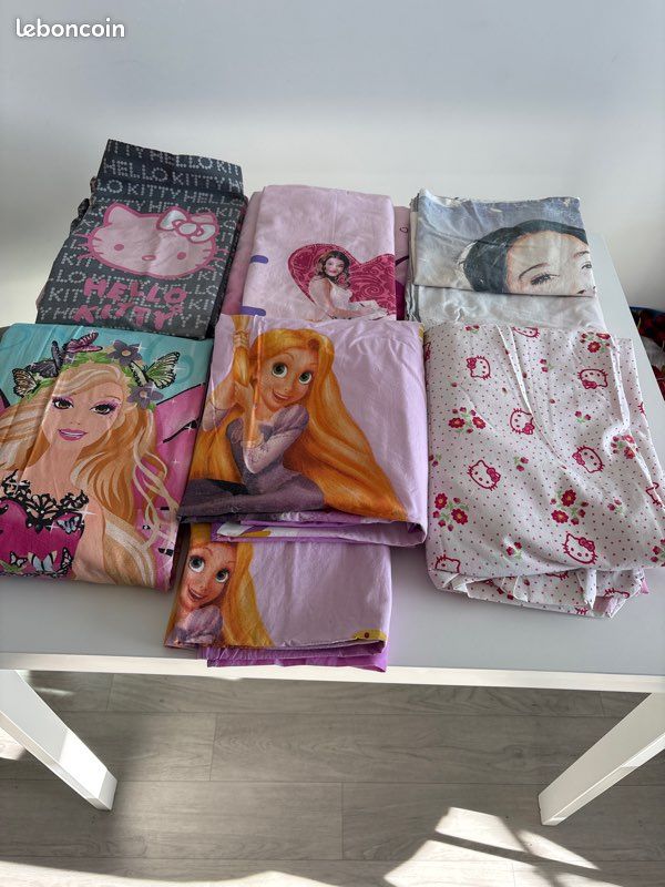 Lot de 6 housses de couette 1 personnes + 1 en cadeau (image 1)