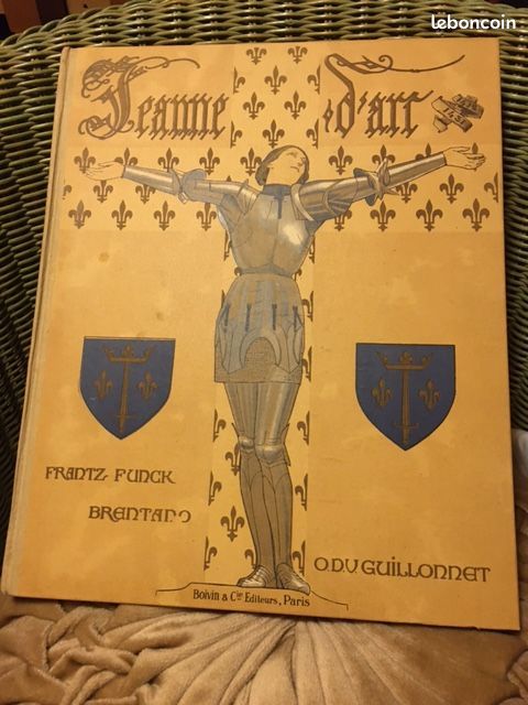Livre de jeanne d'Arc FRANTZ FUNCK (image 1)