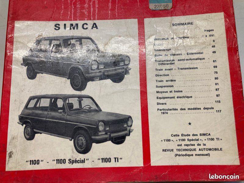 RTA Simca 1100 (image 2)