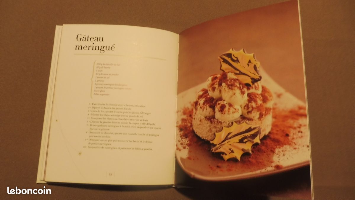 Livre recettes : les délices de Noël et kit moules chocolats (image 2)