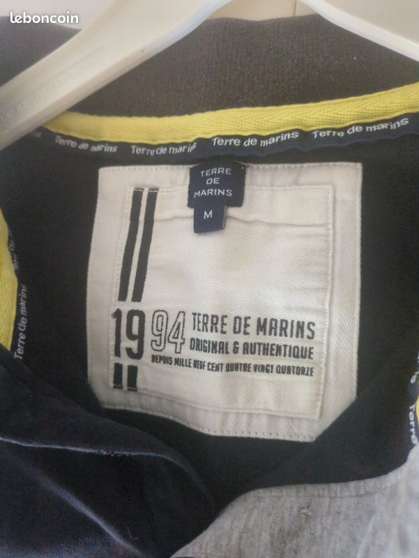 Polo homme Terre de Marins (image 3)