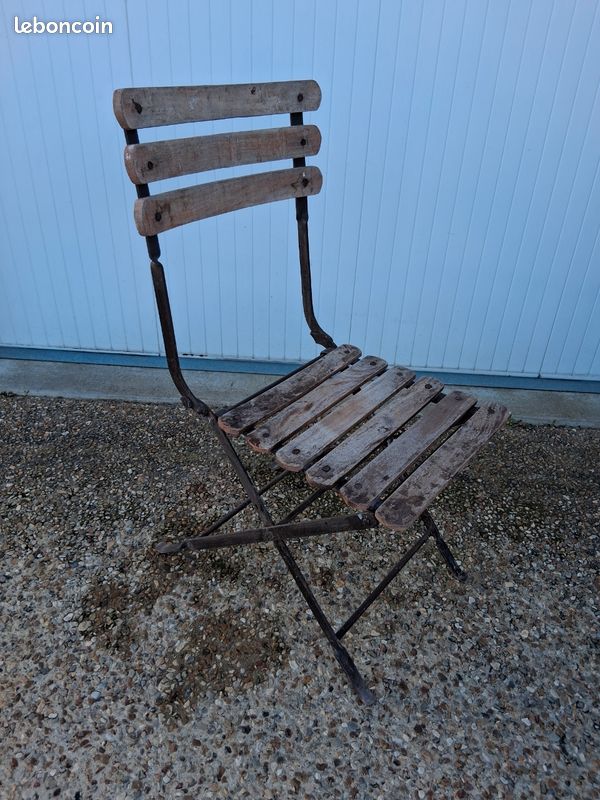 Chaise de jardin/ bistrot/Guinguette pliante (image 2)