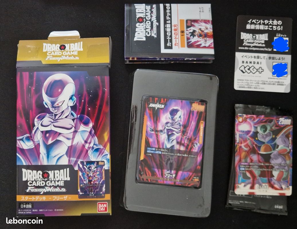 Starter Deck Freezer Dragon Ball Fusion World (Complet,Ouvert) (image 2)
