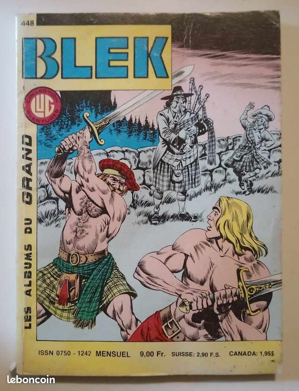 Les aventures du grand Blek "La conquete de l'Amérique, Les anges de l'enfer, Motor Boy" (image 1)