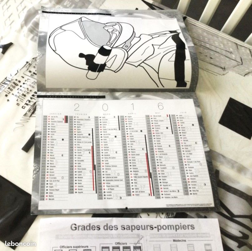 Grand Calendrier des pompiers de Meschers sur gironde 2015 (image 2)