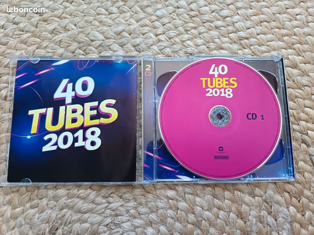 2 CD 40 tubes de 2018 (image 2)