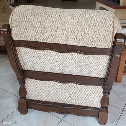 2 fauteuils armature bois (image 2)