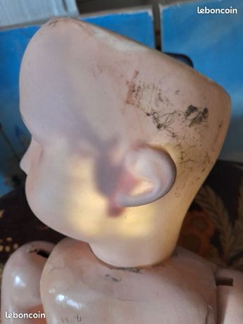 Ancienne poupée Bleuette ? tête porcelaine UNIS FRANCE (JUMEAU SFBJ