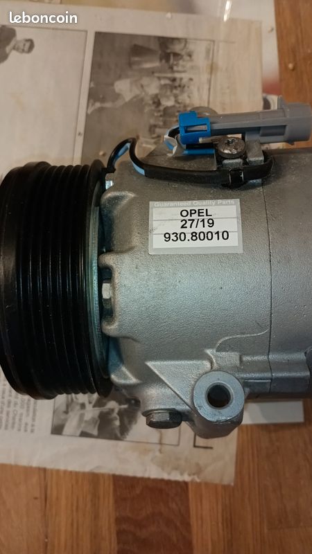 Compresseur Climatisation Frankberg – Compatible Opel Astra F, Calibra A, Vectra A + Huile PAG Pré-remplie