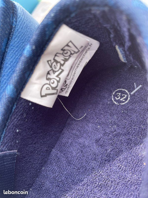 Chaussons enfant pokemon pikachu (image 4)