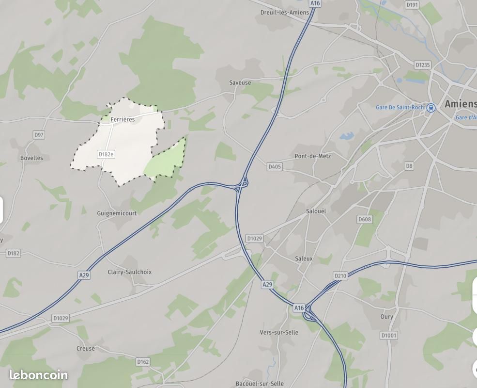 Terrain 800 m² Ferrieres · à Ferrières · 135 000 €