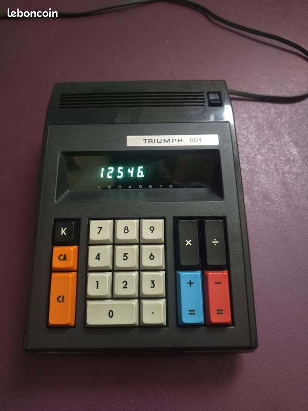 CALCULATRICE IBICO 1222 VINTAGE EUR 45,00 - FR