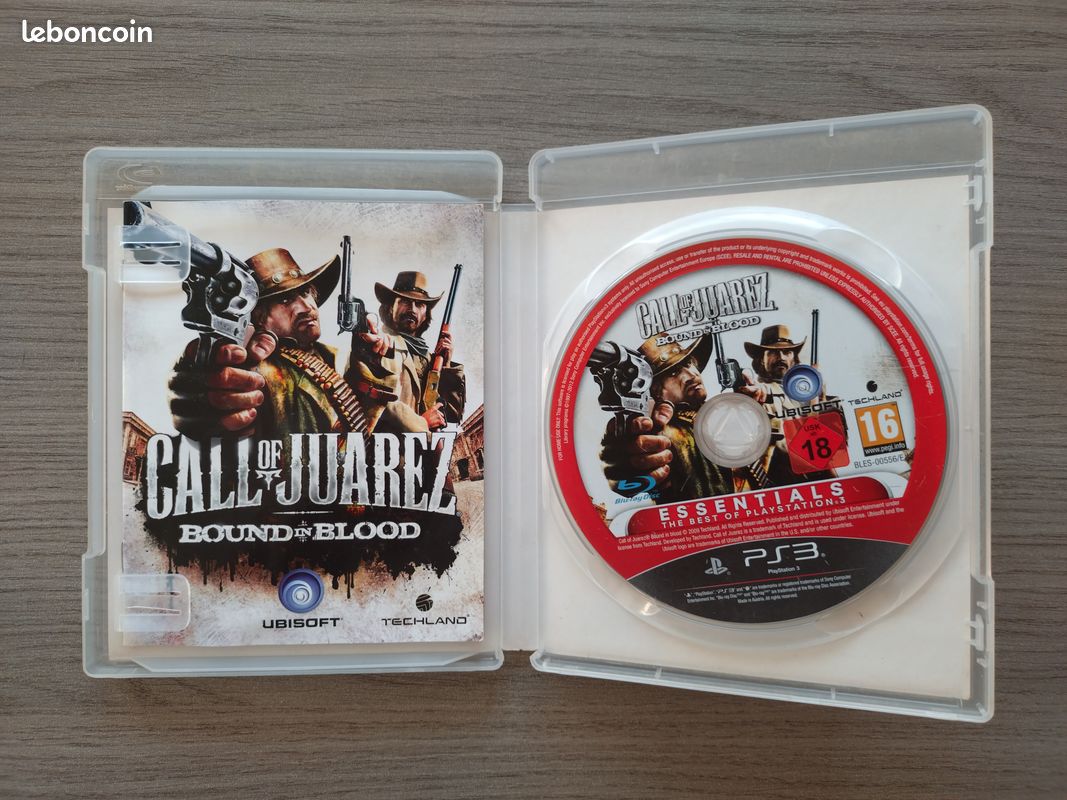 CALL OF JUAREZ Bound in Blood : JEU Sony PLAYSTATION 3 PS3 COMPLET