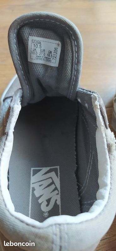 Baskets Vans taille 27 Chaussures