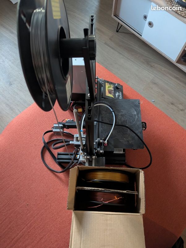 Pack Imprimante 3D Creality Ender 3 fiabilisée + 3 bobines (image 4)