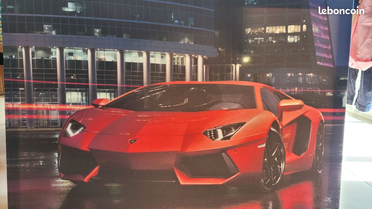 Toile imprimée Lamborghini Aventador (image 2)