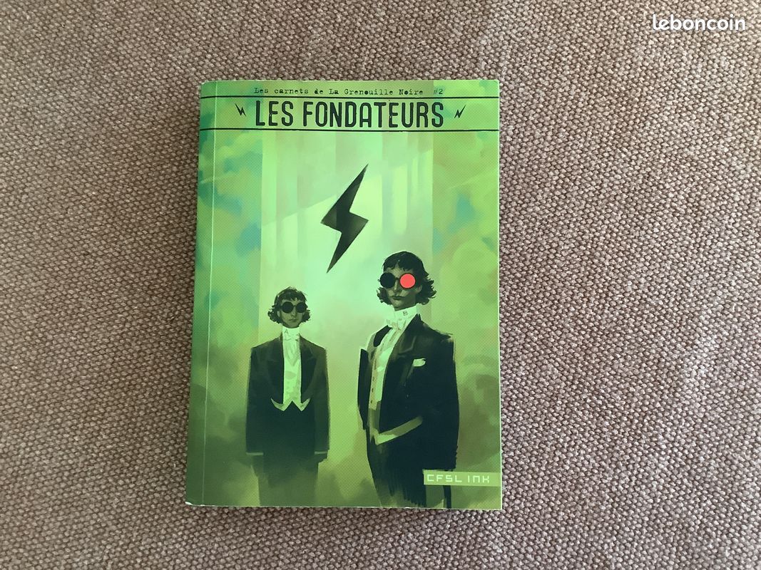 Carnets de la grenouille noire « les fondateurs » (BV47) (image 1)
