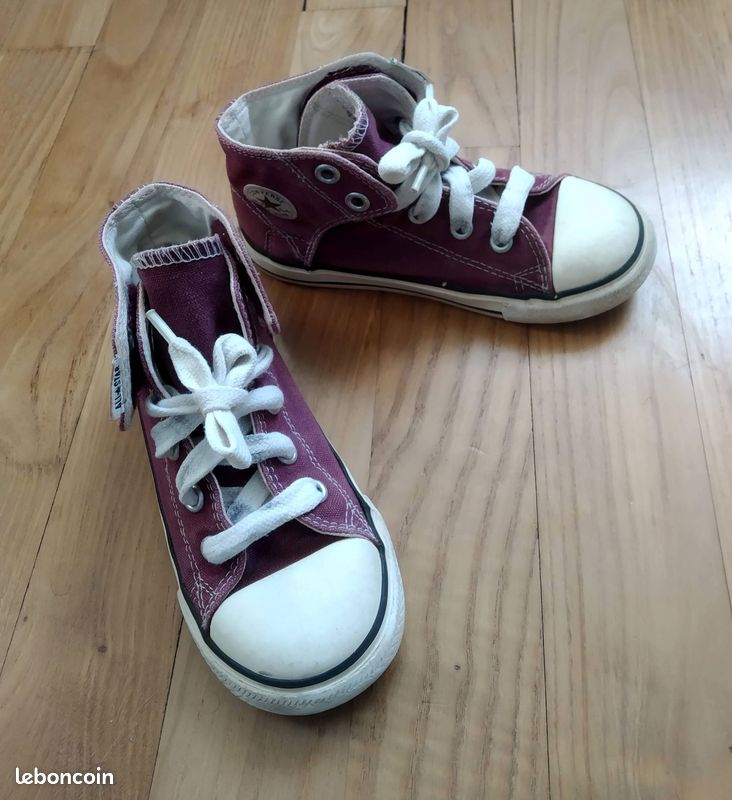 Chaussures montantes en toile Converse pointure 26 Chaussures